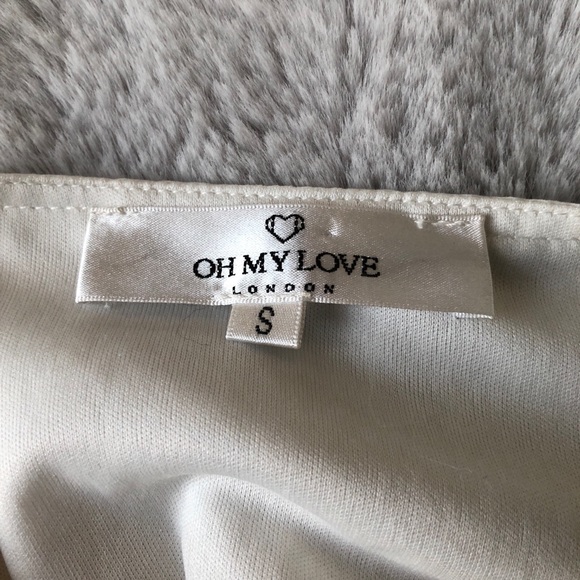 Oh My Love White Mini Dress - Picture 4 of 4